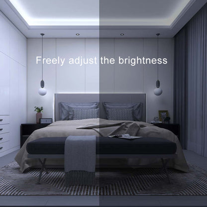 Original Xiaomi Youpin Yeelight Bande Lumineuse LED 5m WiFi Bande Lumineuse Intelligente Prise en Charge du Contrôle par l'Application Xiaomi / Alexa Google Home Assistant, avec Pilote