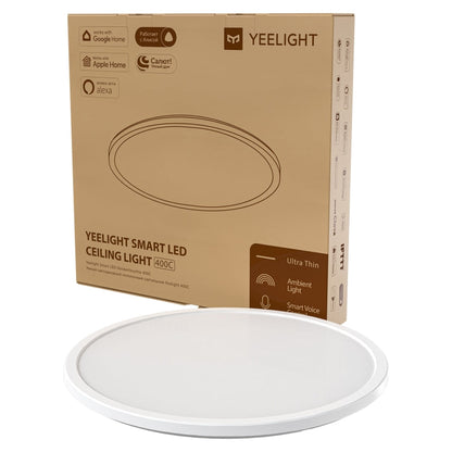 Plafonnier LED intelligent ultra-mince Yeelight, diamètre : 30 cm
