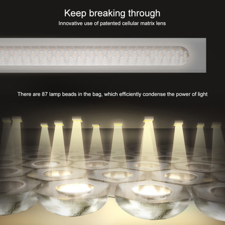 Original Huawei Smart OPPLE 2S LED Desk Lamp Folding Adjust Reading Table Lamp Brightness Lights, Support HUAWEI HiLink, US Plug(White)