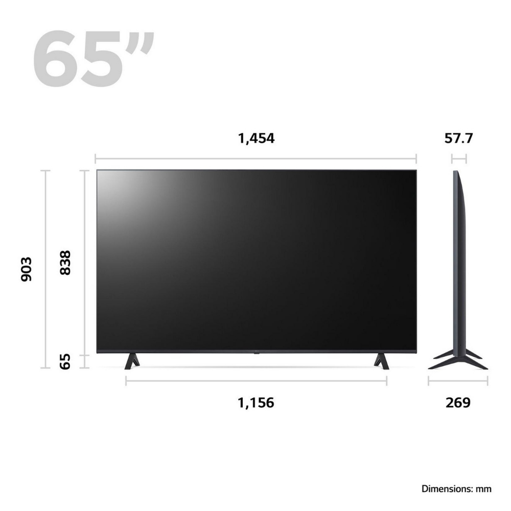 LG 65UR78006LK 65 Inch 65 Inch Smart 4K UHD HDR LED Freeview TV