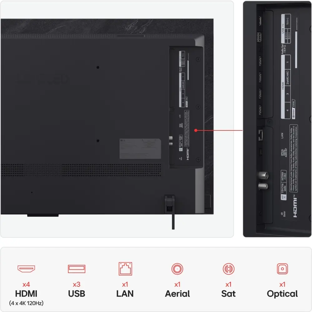 LG OLED evo AI C5 42" 4K Smart TV