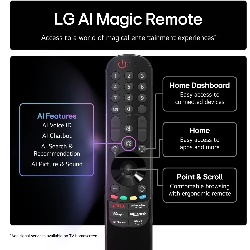 LG OLED evo AI C5 42" 4K Smart TV