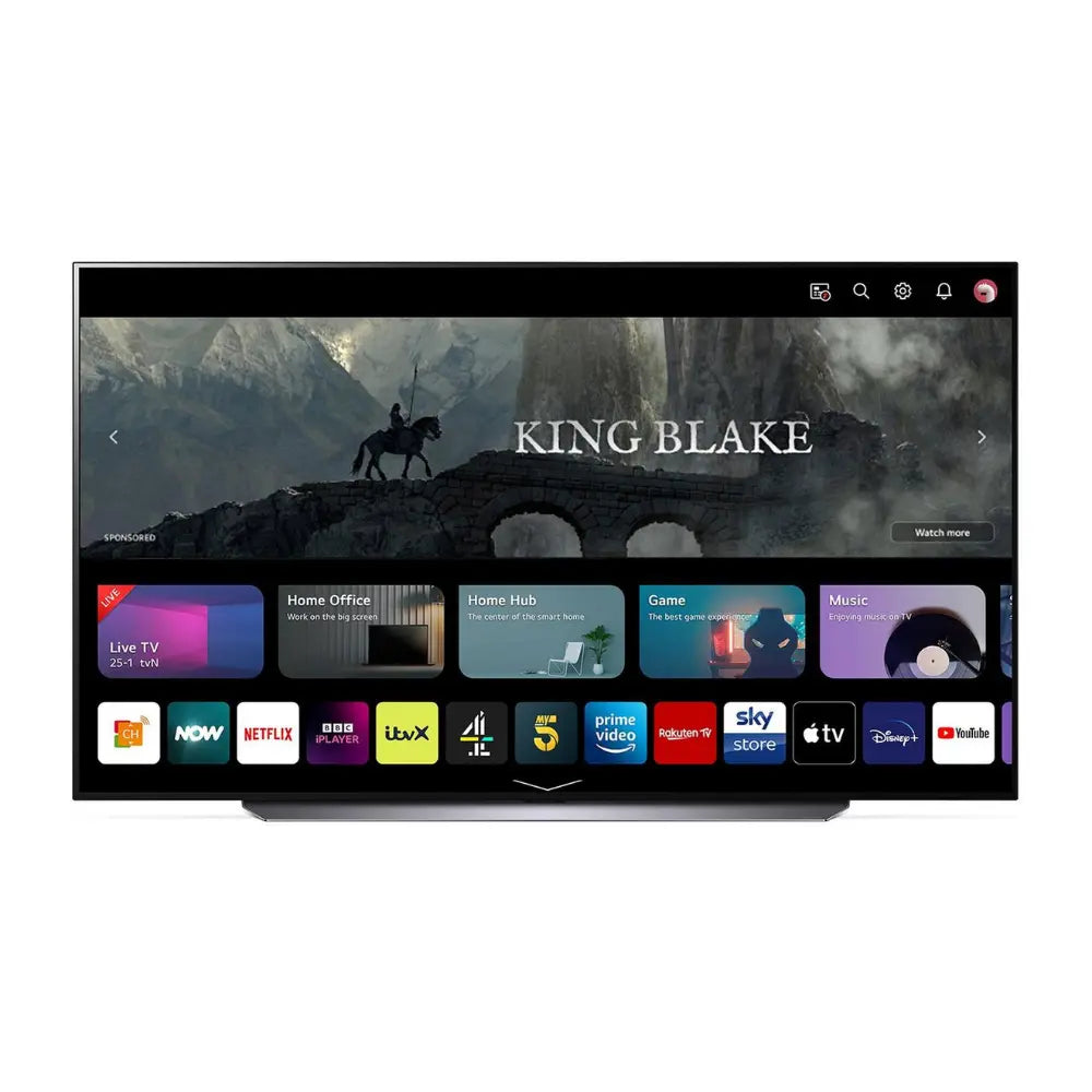 LG OLED83C34LA 83" Smart 4K Ultra HD HDR OLED TV
