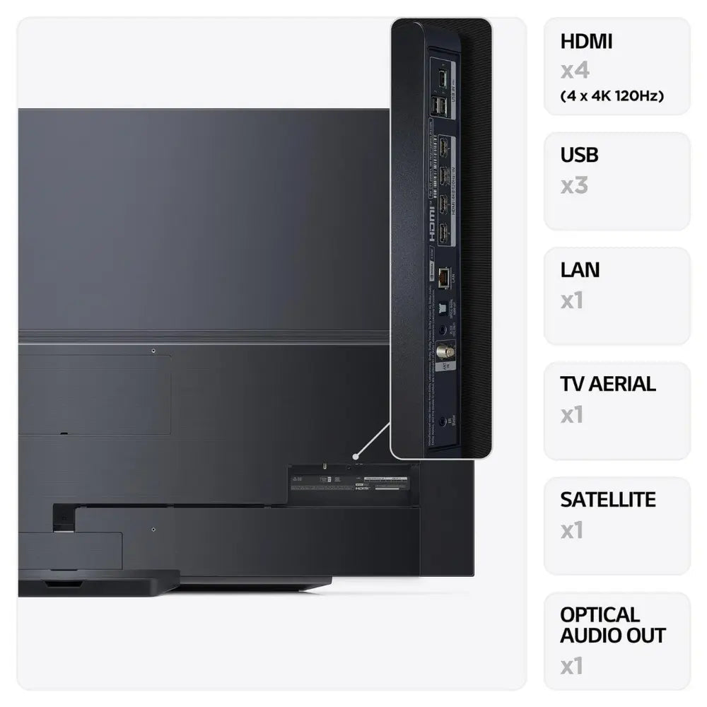LG OLED83C34LA 83" Smart 4K Ultra HD HDR OLED TV