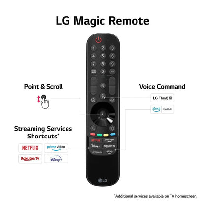 LG OLED83C34LA 83" Smart 4K Ultra HD HDR OLED TV