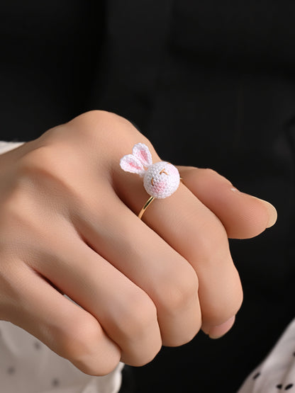 Whimsical Micro Crochet Rings – Tiny Handmade Charms for Your Fingers