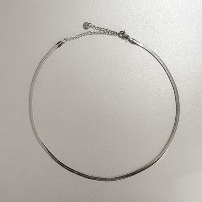 Collier ras du cou Catalina Luxe Argent