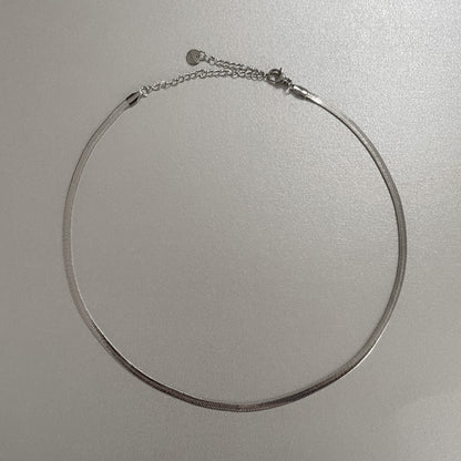 Collier ras du cou Catalina Luxe Argent