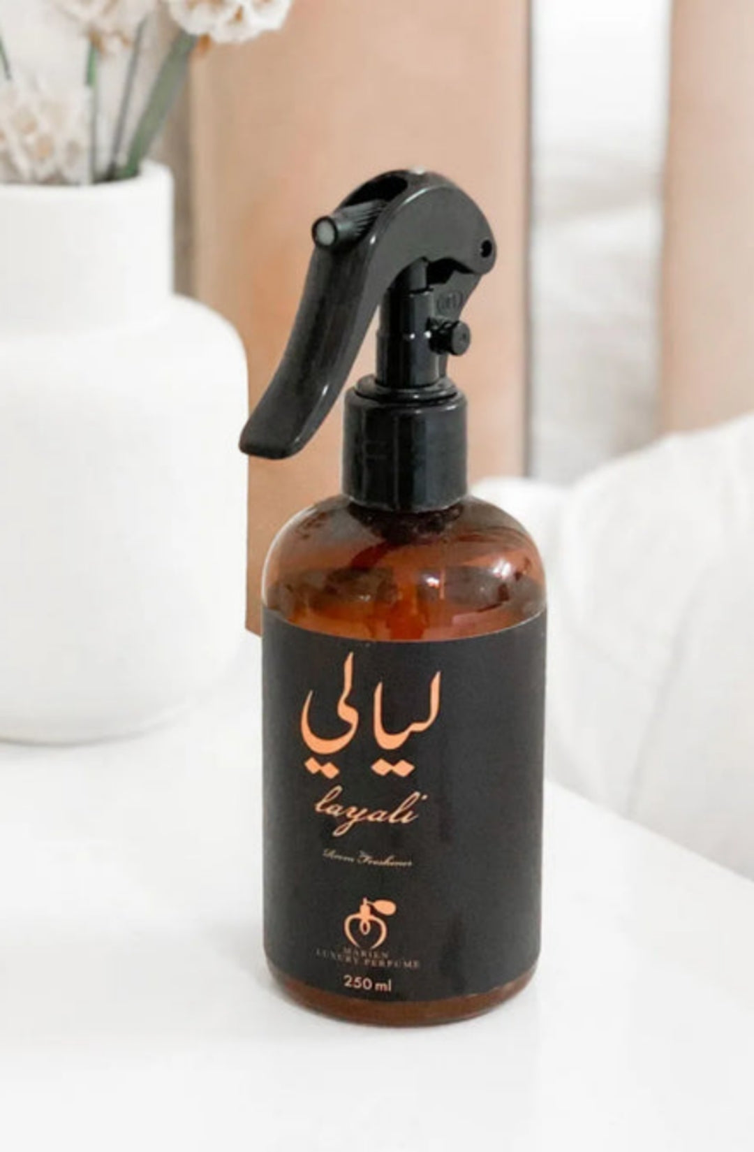 Marien Layali Fabric, Upholstery and Room Fragrance Spray | Floral & Fruity - 250ml