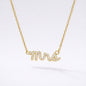 Leia Mrs Necklace | 18K Gold Plated