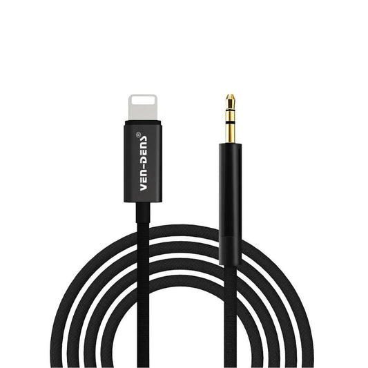 Câble connecteur auxiliaire Lightning vers jack 3,5 mm pour iPhone (VD-AUX001)