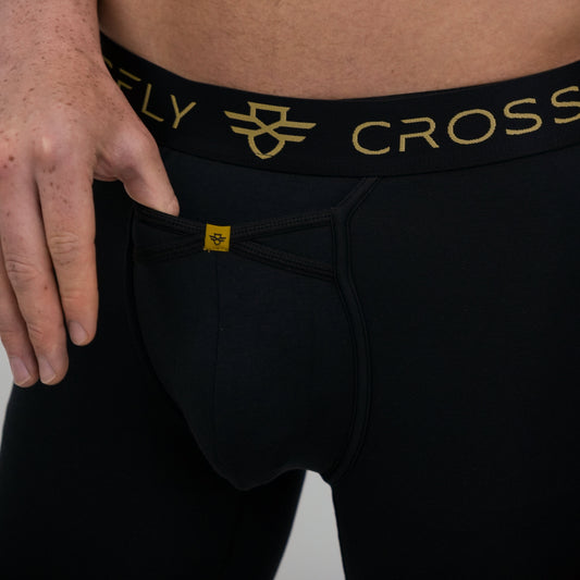 Lux Men's 4" Trunks - Black/Gold