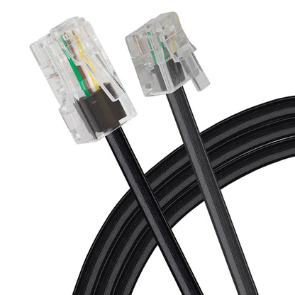 Câble téléphonique ADSL Maplin RJ11 vers RJ45 - Noir, 3 m