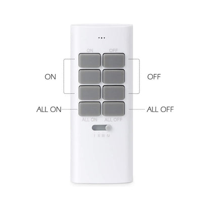 Maplin ORB RF Remote Plug Sockets - 3 Pack White