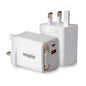 Maplin 65W GaN Fast Charger - 2 Port USB-C & USB-A
