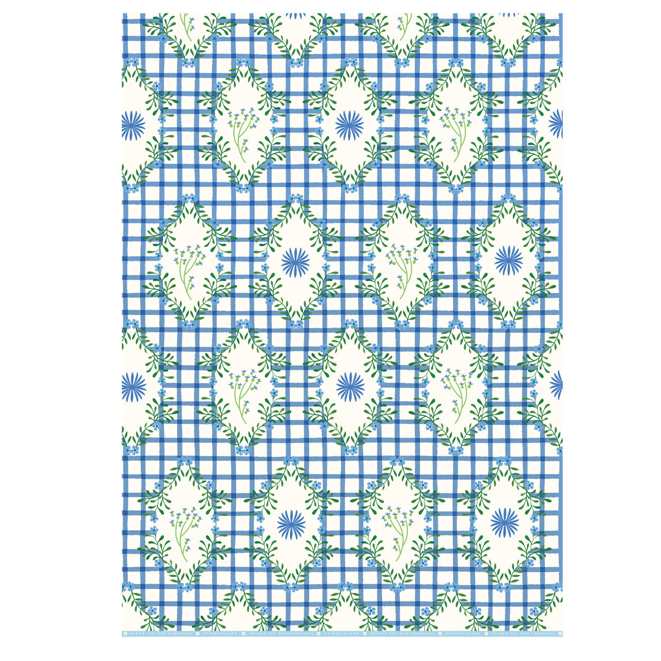 MARILLA TRELLIS GIFT WRAP SHEET