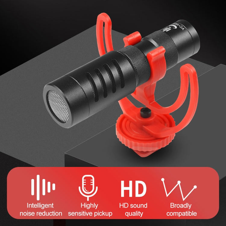 Microphone portable réducteur de bruit à pointage YICHUANG YC-VM100, port 3,5 mm