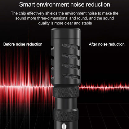 Microphone portable réducteur de bruit à pointage YICHUANG YC-VM100, port 3,5 mm