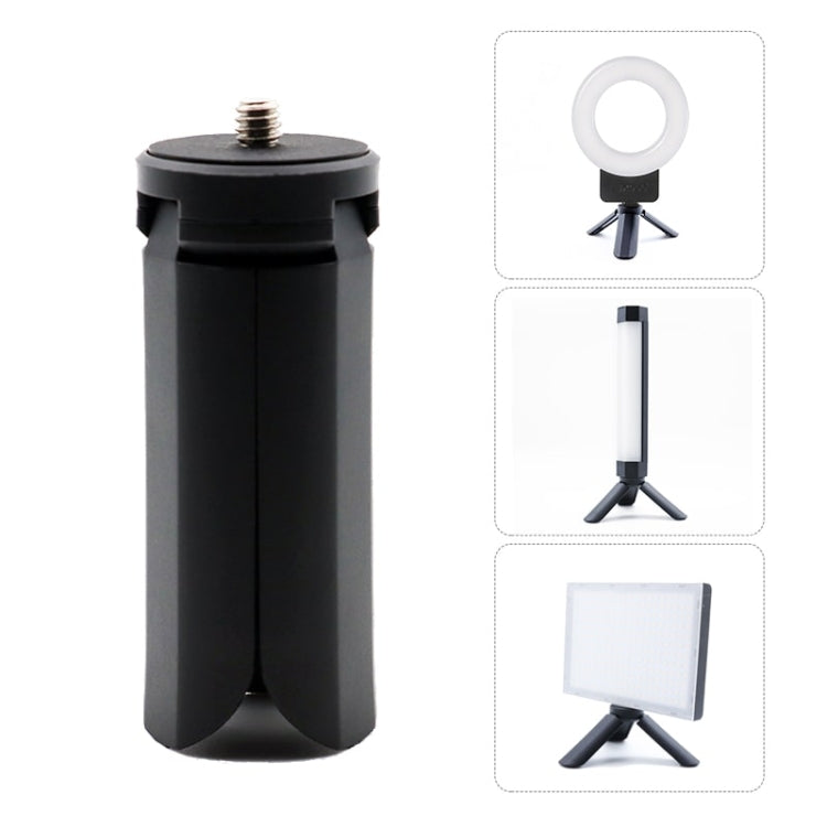 LUXCeO Portable Folding Plastic Tripod(Black)