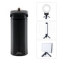 LUXCeO Portable Folding Plastic Tripod(Black)