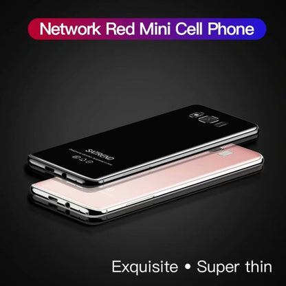Téléphone portable carte SATREND S10, écran tactile 2,4 pouces, MTK6261D, compatible Bluetooth, FM, GSM, double SIM (noir)