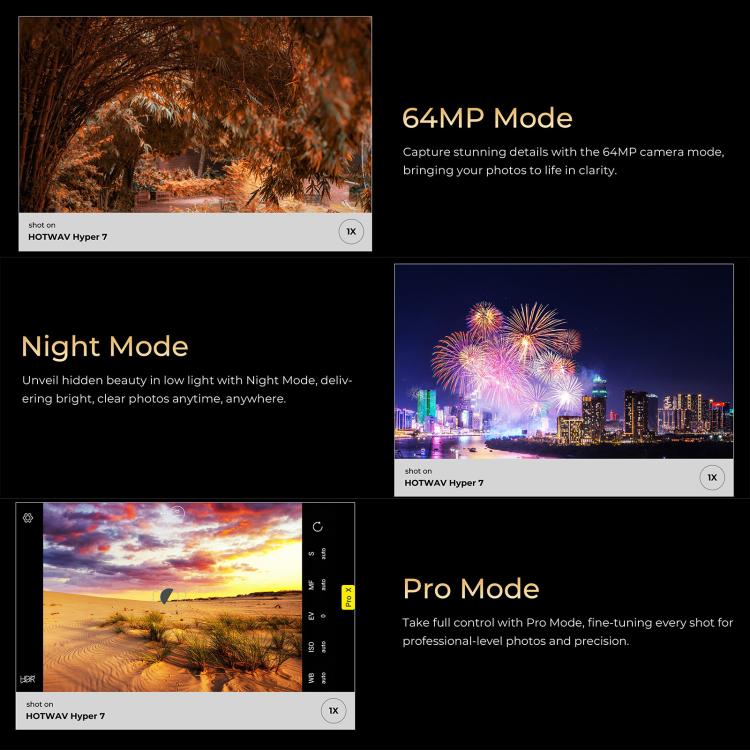 [HK Warehouse] HOTWAV Hyper 7 Rugged Phone, 8GB+256GB, 10800mAh, 6.6 inch Android 14 MediaTek Dimensity 7050 5G, Network: 5G, OTG, NFC (Black)