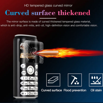 Téléphone portable Satrend K8 Mini, 1,0 pouce, écouteur Bluetooth mains libres, musique MP3, double SIM, réseau : 2G (blanc)