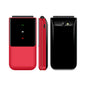 UNIWA F2720 Flip Phone, 1.77 inch, SC6531E, Support Bluetooth, FM, GSM, Dual SIM(Red)
