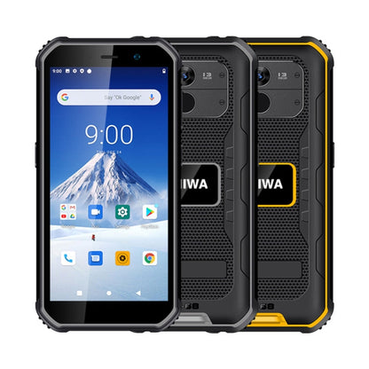 UNIWA F963 Rugged Phone, 3GB+32GB, IP68 Waterproof Dustproof Shockproof, 5.5 inch Android 10.0 MTK6739 Quad Core up to 1.25GHz, Network: 4G, NFC, OTG (Black Grey)