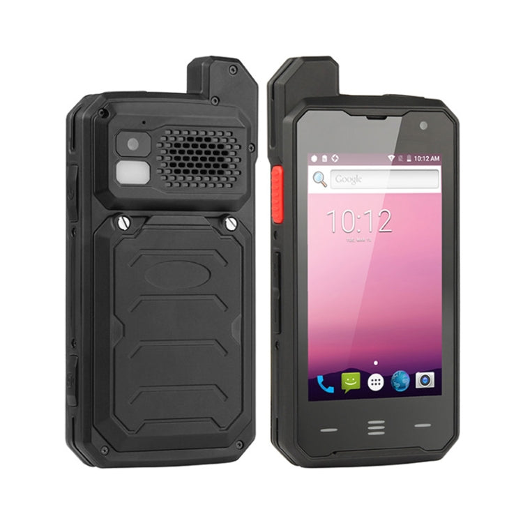 UNIWA T101 Walkie Talkie Rugged Phone, 2GB+16GB, IP67 Waterproof Dustproof Shockproof, 4600mAh Battery, 4.0 inch Android 7.0 MTK6753 Octa Core up to 1.3GHz, Network: 4G, NFC, POC, SOS(Black)