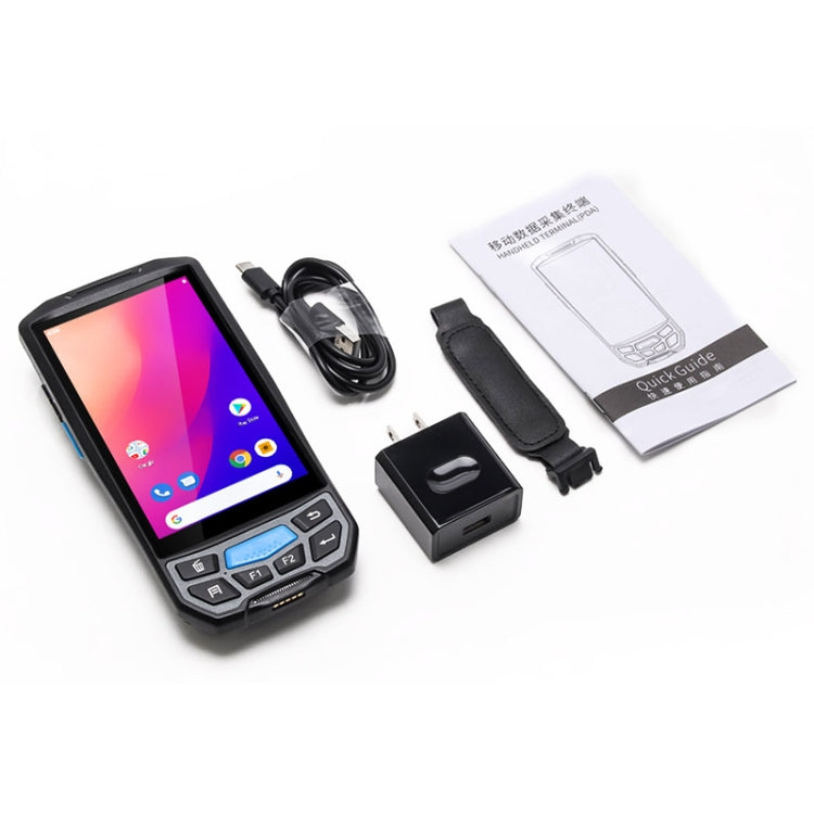 UNIWA S9000 Scanner Terminal Rugged Phone, 2GB+16GB, Waterproof Dustproof Shockproof, 4800mAh Battery, 5.0 inch Android 9.0 MTK6761 Quad Core up to 2.0GHz, Network: 4G(Black)