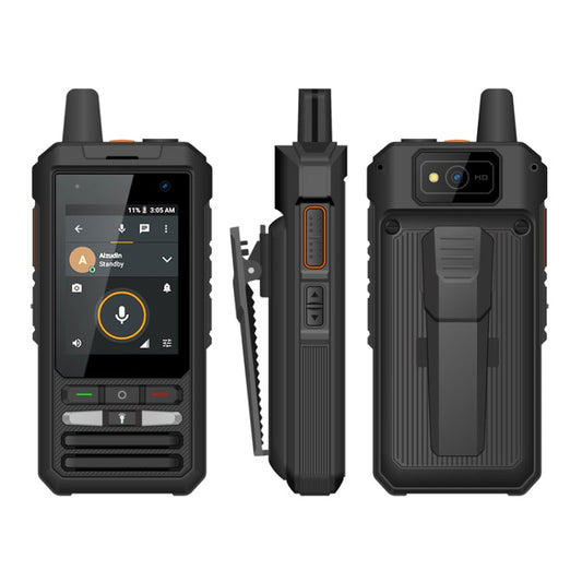 UNIWA F80 Walkie Talkie Rugged Phone, 1GB+8GB, Waterproof Dustproof Shockproof, 5300mAh Battery, 2.4 inch Android 8.1 Qualcomm MSM8909 Quad Core up to 1.1GHz, Network: 4G, Dual SIM, PPT, SOS (Black)