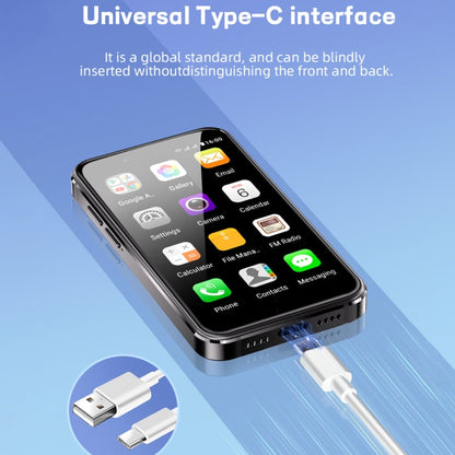 SOYES i14 Mini Smart Card Phone, 2GB+32GB, 3.0 inch Android 8.1 MTK6580 Quad Core 1.3GHz, Network: 3G, Dual SIM, Global Version with Google Play(White)