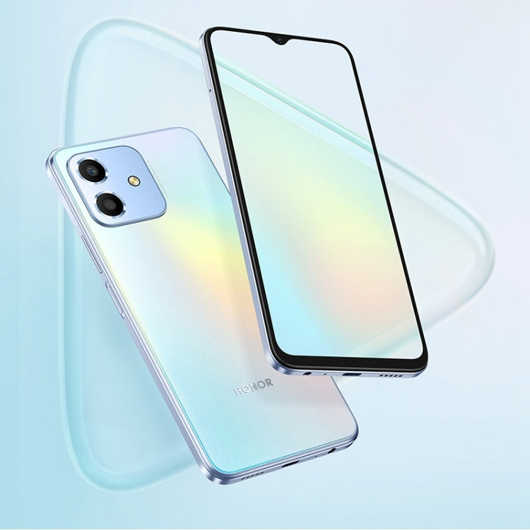 Honor Play6C 5G VNE-AN40, 6GB+128GB, China Version, Dual Back Cameras, Side Fingerprint Identification, 5000mAh Battery, 6.5 inch Magic UI 5.0 (Android R) Qualcomm Snapdragon 480 Plus Octa Core up to 2.2GHz, Network: 5G, Not Support Google Play(Silver)