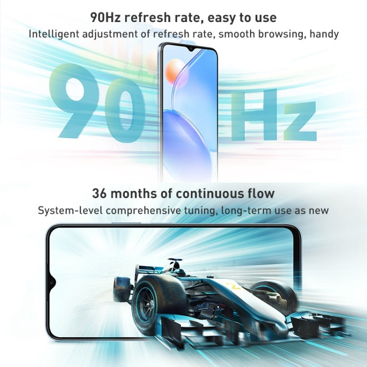 Honor Play6C 5G VNE-AN40, 6GB+128GB, China Version, Dual Back Cameras, Side Fingerprint Identification, 5000mAh Battery, 6.5 inch Magic UI 5.0 (Android R) Qualcomm Snapdragon 480 Plus Octa Core up to 2.2GHz, Network: 5G, Not Support Google Play(Blue)