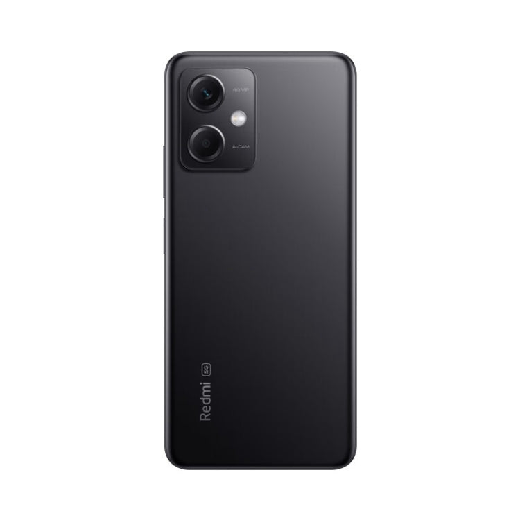 Xiaomi Redmi Note 12 5G, 48MP Camera, 6GB+128GB, Dual Back Cameras, 5000mAh Battery, Side Fingerprint Identification, 6.67 inch MIUI 13 Qualcomm Snapdragon 4 Gen1 Octa Core up to 2.0GHz, Network: 5G, Dual SIM, IR, Not Support Google Play(Black)