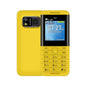 SERVO BM5310 Mini Mobile Phone, English Key, 1.33 inch, MTK6261D, 21 Keys, Support Bluetooth, FM, Magic Sound, Auto Call Record, GSM, Triple SIM (Yellow)