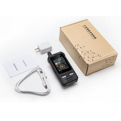 UNIWA F80S Talkie-walkie, Téléphone robuste, 1 Go+8 Go, Étanche anti-poussière antichoc, Batterie 5300 mAh, Écran 2,4 pouces Android 10 Spreadtrum SL8541E Quad Core jusqu'à 1,4 GHz, Réseau : 4G, Double SIM, PoC, SOS (Noir)