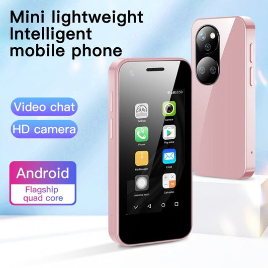 SOYES P40, 1 Go+8 Go, 2,5 pouces MTK6580 Quad Core jusqu'à 1,3 GHz, Bluetooth, WiFi, FM, Réseau: 3G, Double SIM (Rose)