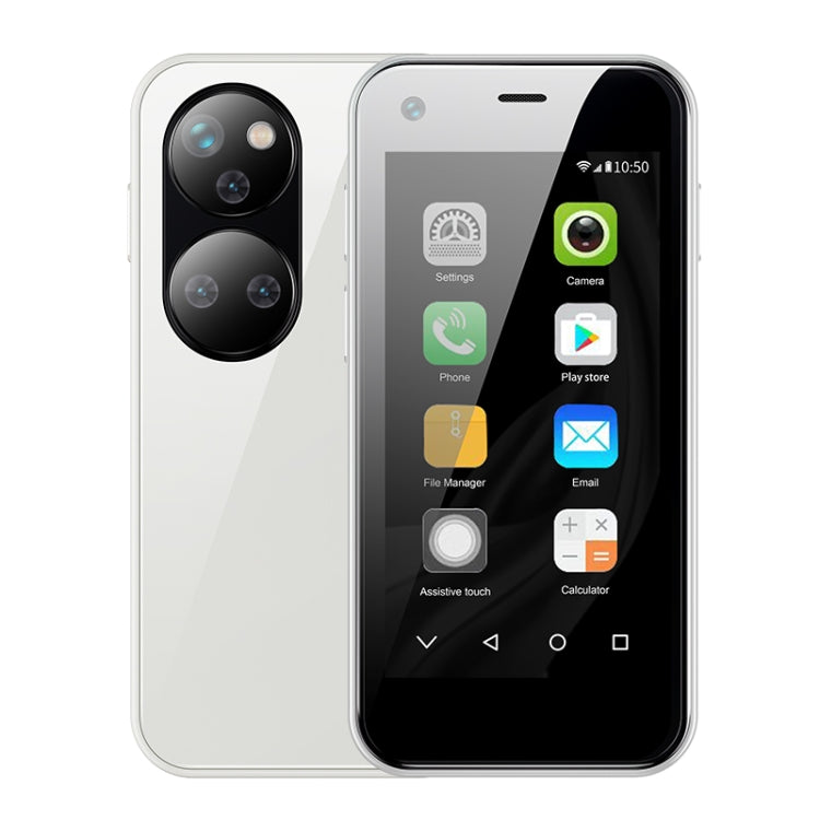 SOYES P40, 1 Go+8 Go, 2,5 pouces MTK6580 Quad Core jusqu'à 1,3 GHz, Bluetooth, WiFi, FM, Réseau: 3G, Double SIM (Blanc)