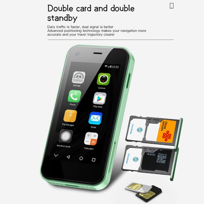 SOYES P40, 1 Go+8 Go, 2,5 pouces MTK6580 Quad Core jusqu'à 1,3 GHz, Bluetooth, WiFi, FM, Réseau: 3G, Double SIM (Vert)
