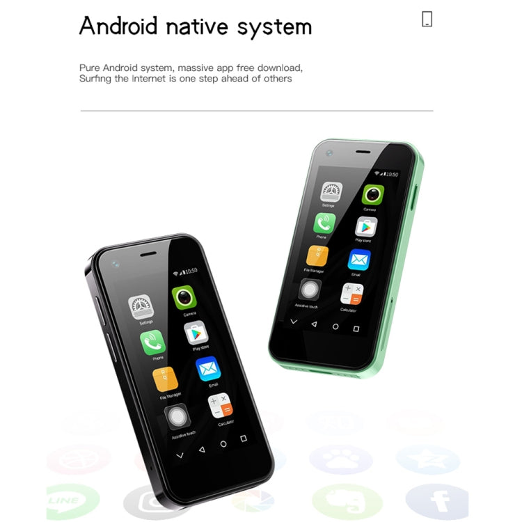 SOYES P40, 1GB+8GB, 2.5 inch MTK6580 Quad Core up to 1.3GHz, Bluetooth, WiFi, FM, Network: 3G, Dual SIM(Pink)