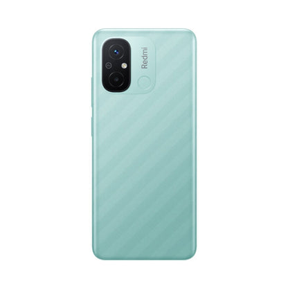 Xiaomi Redmi 12C, 50MP Camera, 4GB+128GB, 5000mAh Battery, Face ID & Fingerprint Identification, 6.71 inch MIUI 13 MediaTek Helio G85 Octa Core up to 2.0GHz, Network: 4G, Dual SIM, Not Support Google Play(Mint Green)