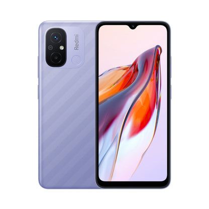 Xiaomi Redmi 12C, 50MP Camera, 4GB+128GB, 5000mAh Battery, Face ID & Fingerprint Identification, 6.71 inch MIUI 13 MediaTek Helio G85 Octa Core up to 2.0GHz, Network: 4G, Dual SIM, Not Support Google Play(Violet)