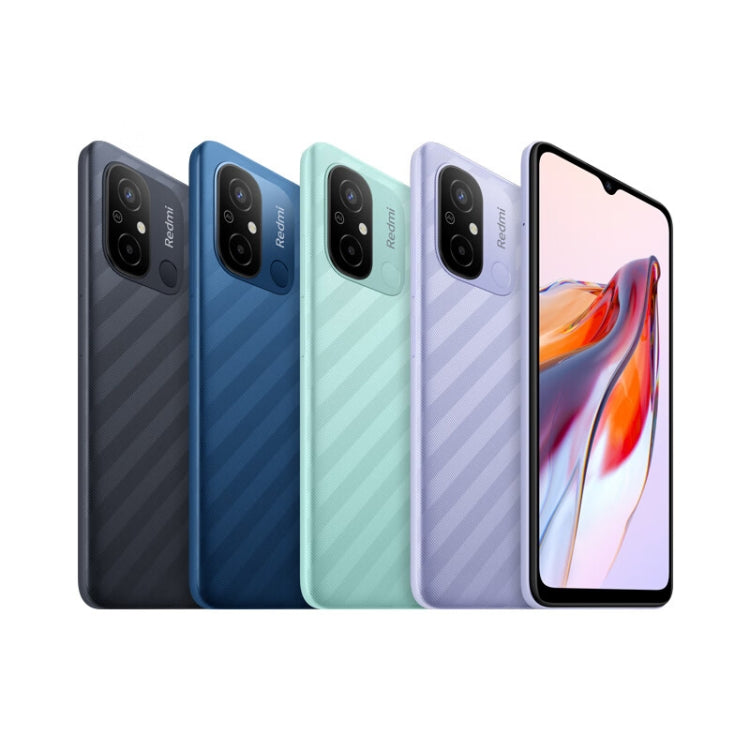 Xiaomi Redmi 12C, 50MP Camera, 4GB+128GB, 5000mAh Battery, Face ID & Fingerprint Identification, 6.71 inch MIUI 13 MediaTek Helio G85 Octa Core up to 2.0GHz, Network: 4G, Dual SIM, Not Support Google Play(Violet)