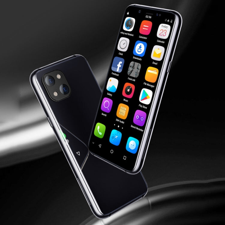 SOYES X60, 3 Go + 32 Go, reconnaissance faciale infrarouge, Android 6.0 MTK6737 Quad Core 1,1 GHz, BT, WiFi, FM, réseau : 4G, GPS, double SIM (noir)