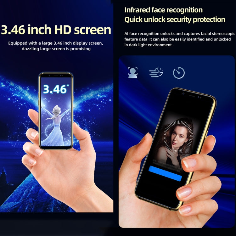 SOYES X60, 3 Go + 32 Go, reconnaissance faciale infrarouge, Android 6.0 MTK6737 Quad Core 1,1 GHz, BT, WiFi, FM, réseau : 4G, GPS, double SIM (noir)