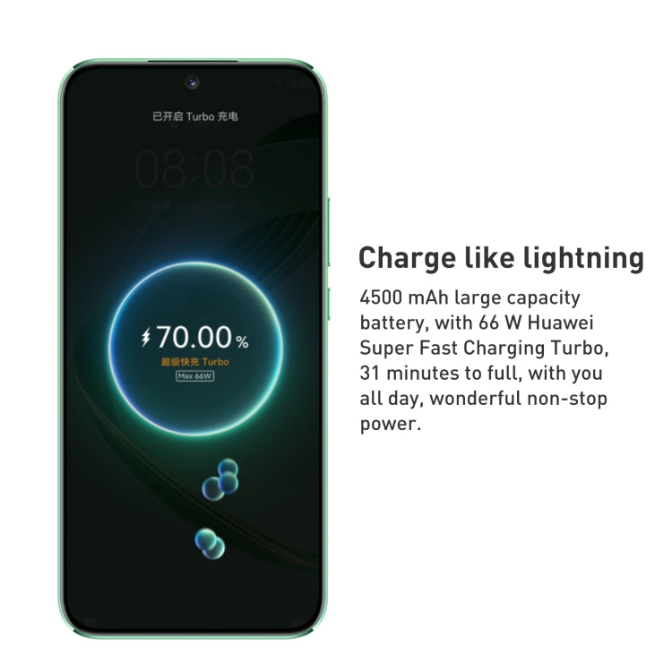 HUAWEI nova 11 FOA-AL00, 60MP Front Camera, 256GB, China Version, Dual Back Cameras, Screen Fingerprint Identification, 6.7 inch HarmonyOS Qualcomm Snapdragon 778G 4G Octa Core up to 2.4GHz, Network: 4G, OTG, NFC, Not Support Google Play(Green)