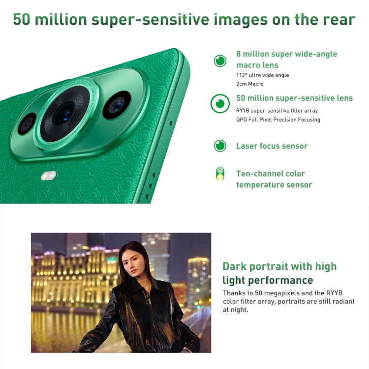 HUAWEI nova 11 Pro GOA-AL80, 60MP Front Camera, 512GB, China Version