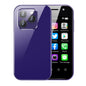 SOYES 14 Pro, 2 Go+16 Go, reconnaissance faciale, 3,0 pouces Android 9.0 MTK6739CW Quad Core jusqu'à 1,28 GHz, OTG, réseau : 4G, double carte SIM, prend en charge Google Play (violet)